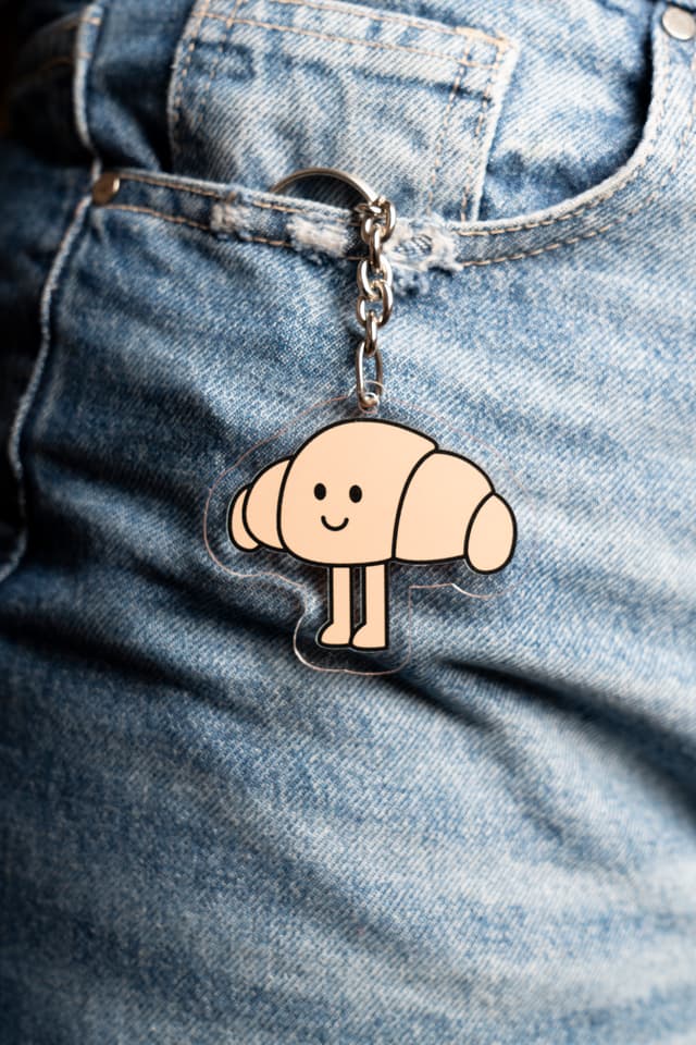 Llavero Croissant